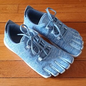 Peluva Strand Barefoot Five Toes Sneakers Minimalist Blue Women's 7.5